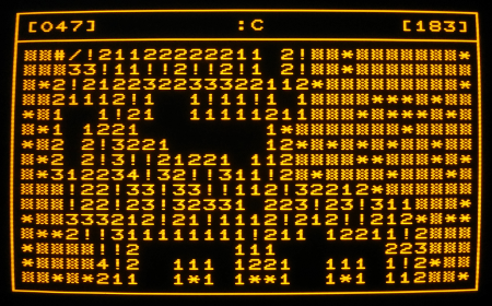 minesVIiper running on my original VT220 Terminal